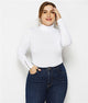 Large Size Women Long Sleeve Solid Sexy Slim Bottoming Bodysuits