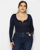 Large Size Women Long Sleeve Solid Sexy Slim Bottoming Bodysuits