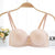 Solid Push Up Women's Underwear Invisible Bra 1/2 Half Cup