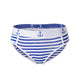 Stripe Panties Lovers Anchor Cotton Sexy Underwear