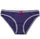 Stripe Panties Lovers Anchor Cotton Sexy Underwear
