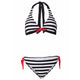 Women Bikini Set Striped Swimsuit Swimwear