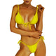 Bandeau Bandage Bikini Set Push-Up