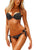 Two Pieces Polka Dots Push-up Underwire Bikini Set