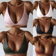 Sexy Bikini Tops Bra Wire Free Adjusted-straps