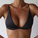 Sexy Bikini Tops Bra Wire Free Adjusted-straps