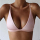 Sexy Bikini Tops Bra Wire Free Adjusted-straps