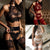 Women Lingerie Corset Lace  Racy  Sleepwear Underwear Stockings Set