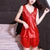 Sexy Satin Lingerie Sleepwear Sleeveless Pajamas Set Underwear Nightdress