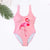 swimwear women 2019 sexy 3D flamingo one piece swimsuit cartoon print  Beachwear femme swim suit monokini Swimming