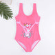 swimwear women 2019 sexy 3D flamingo one piece swimsuit cartoon print  Beachwear femme swim suit monokini Swimming